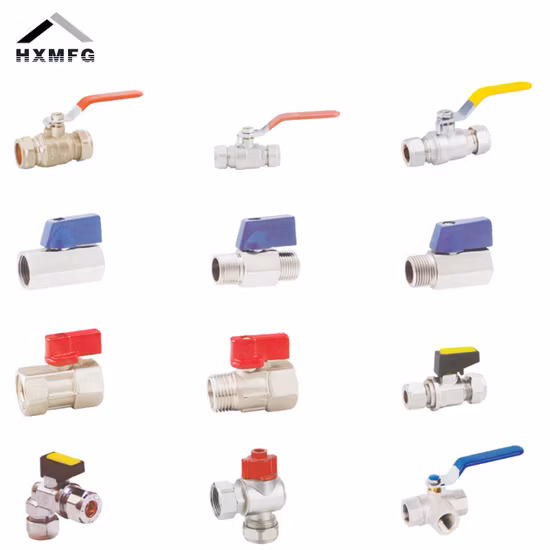 Latón Dzr Bronce Acero inoxidable Fundición Bola de hierro dúctil Mini Gas Bib Cock Bib Tap Stop Globe Check Compuerta antirretorno Radiador Colador de flotador Válvula de ventilación de aire