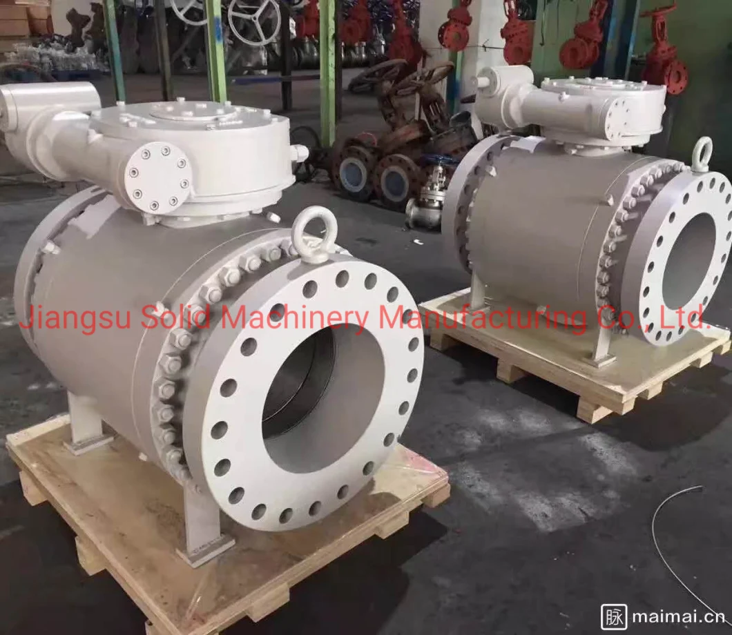 API600 Carbon Steel Trunnion Mounted 2500lbs Ball Valve